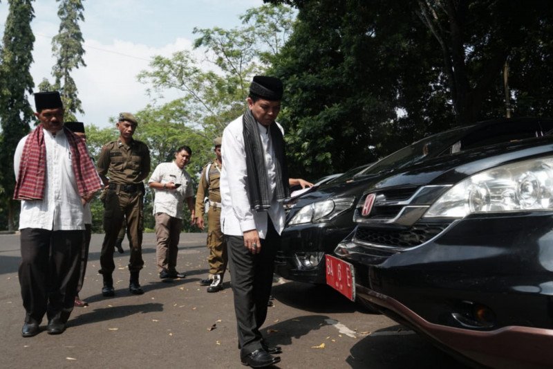 Inspeksi mendadak, Sekda Tanah Datar temukan mobil dinas pejabat mati pajak