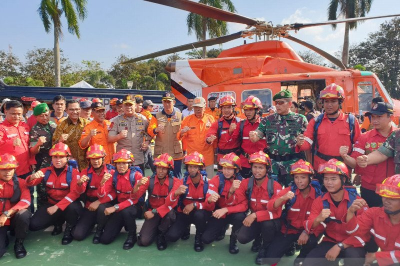 BPBD Sumsel maksimalkan tujuh helikopter atasi karhutla