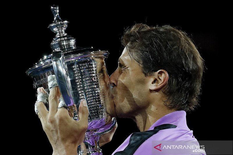 Rafael Nadal raih gelar Grand Slam ke-19 di US Open dan dekati rekor Federer