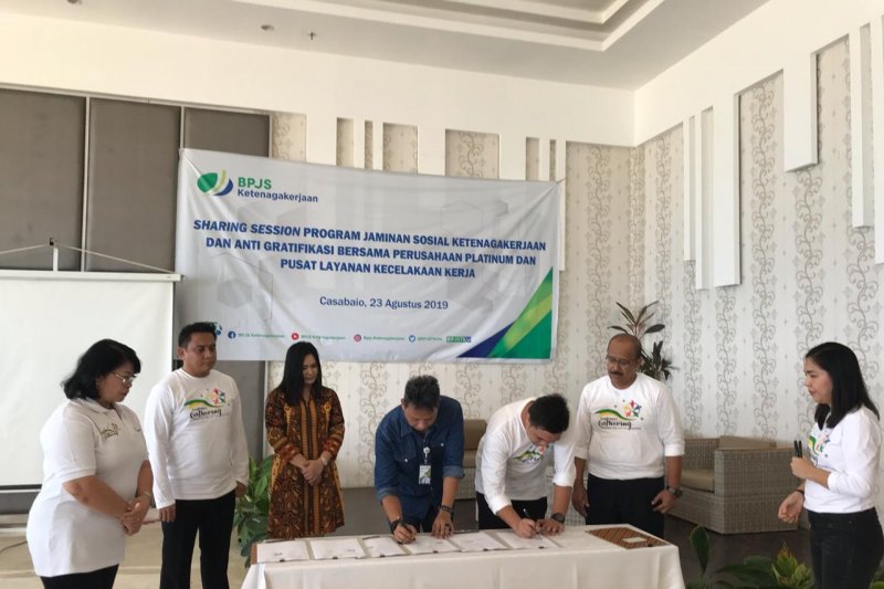 BPJSTK Cabang Manado Tolak Gratifikasi Dukung Pemberantasan Korupsi