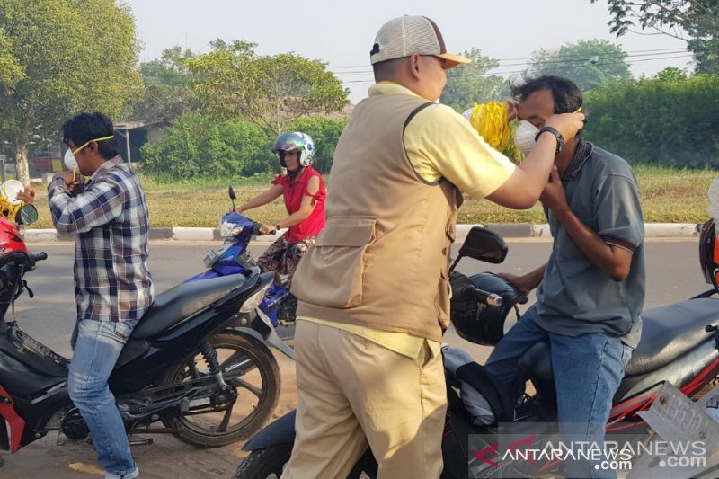Imbauan Pemprov Sumsel agar warga pakai masker