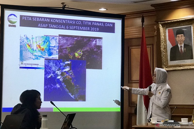 Peningkatan titik panas di wilayah ASEAN picu akumulasi asap Karhutla