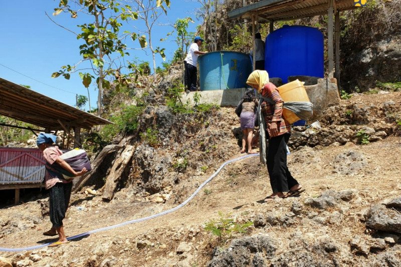 Kementerian PUPR bantu air bersih di Gunung Kidul