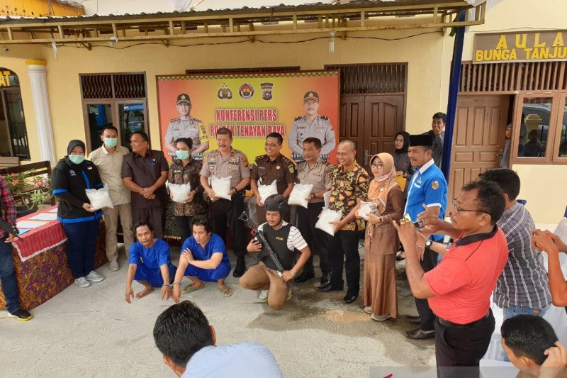 Sabu seberat 18 kg dimusnahkan polisi