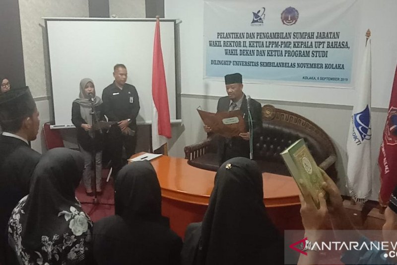 Rektor lantik 18 pejabat USN