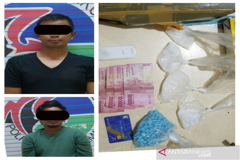 Polisi tangkap petani dan perangkat desa bawa narkoba