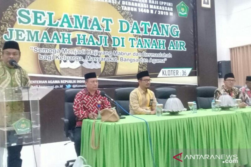 Bupati Bone Jemput Langsung Jamaah Hajinya di asrama haji Sudiang