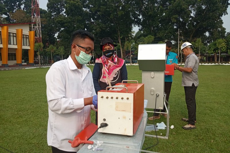 Uji kualitas udara, DLH Agam ambil sampel udara ambien di Lubukbasung