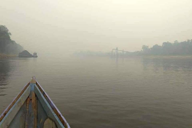 Kabut asap pekat,sekolah di Barito Utara diliburkan