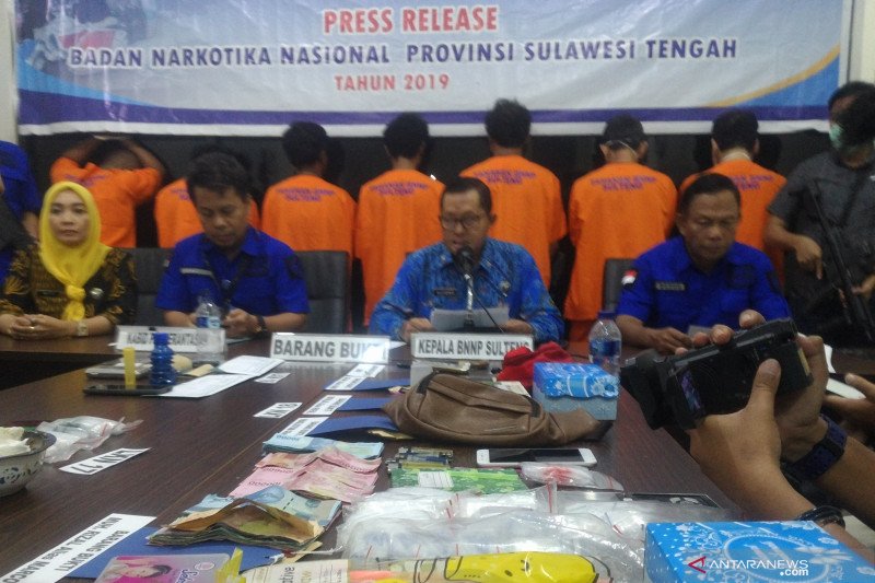 BNN Sulteng ringkus bandar dan pengedar narkoba di Tatanga