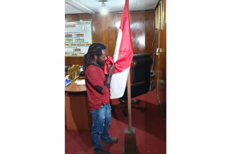 Anak buah Puron Wenda menyerahkan diri ke Polres Puncak jaya