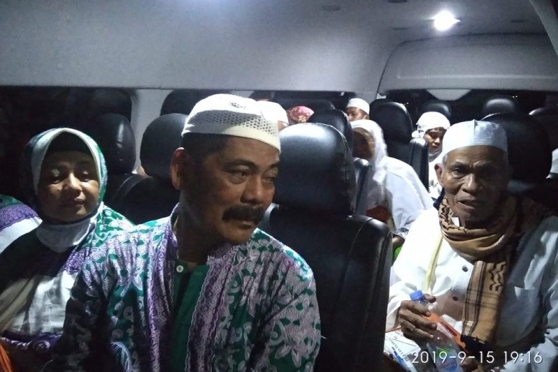 Jamaah haji Bulungan pulang via darat karena asap ganggu penerbangan