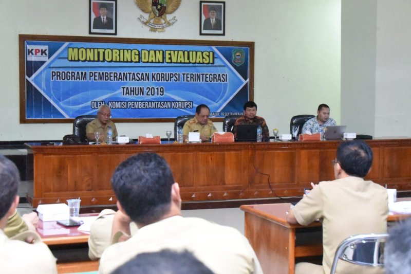 KPK evaluasi program pencegahan korupsi terintegrasi