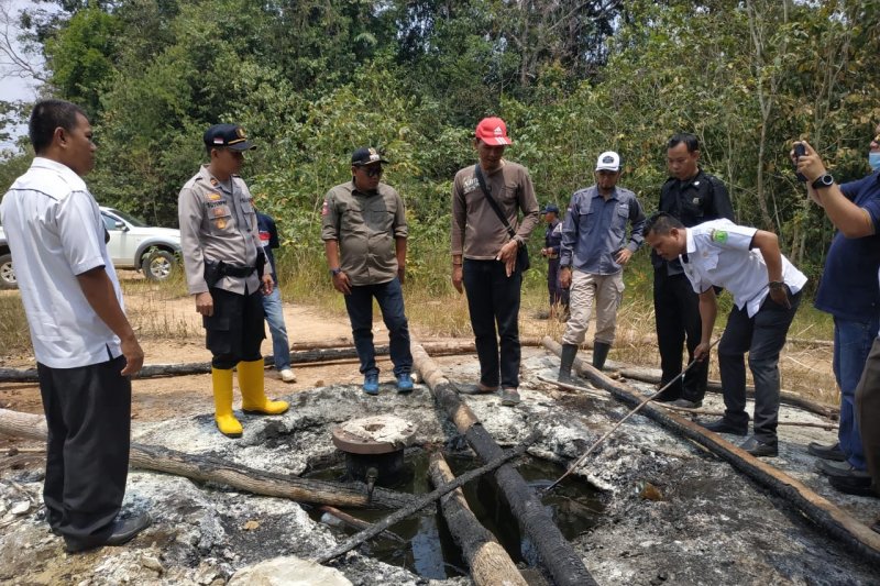 Ratusan sumur minyak liar ditemukan di Musi Banyuasin