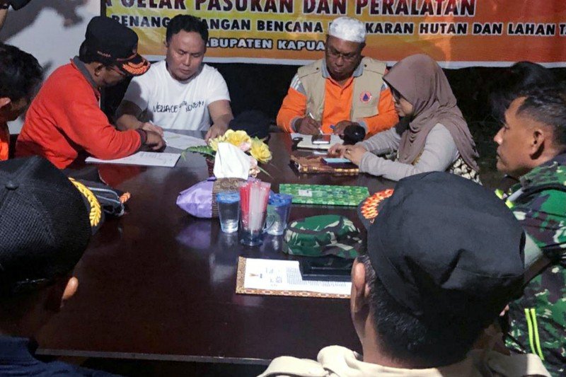 Penanganan karhutla di Kalteng terus dilakukan secara intensif