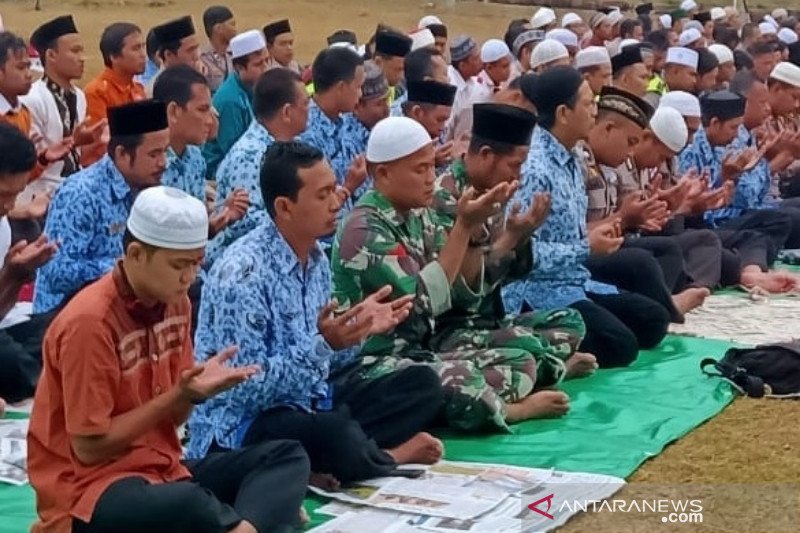 Polres Lamandau gelar shalat istisqa
