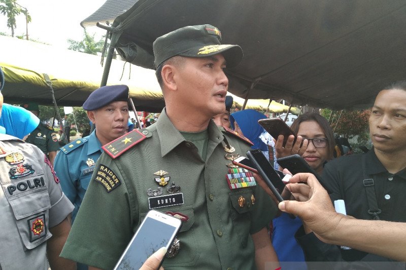 250 orang prajurit Korem Wirabraja ditugaskan ke Bagian Barat Kalimantan