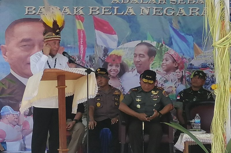 Menhan tegaskan Papua bagian tak terpisahkan dari NKRI
