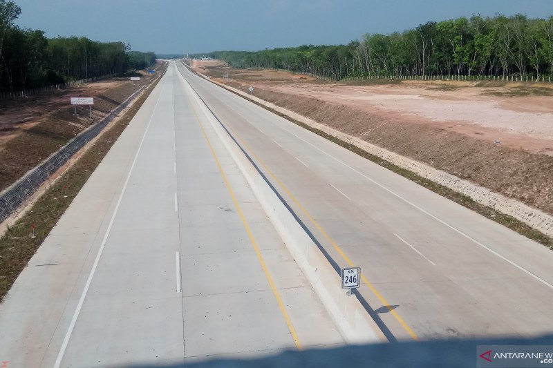 Sudah layak uji, ruas tol Terpeka siap diresmikan