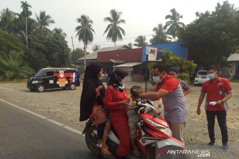 Kualitas udara di Dharmasraya mulai membaik, namun tetap tidak sehat