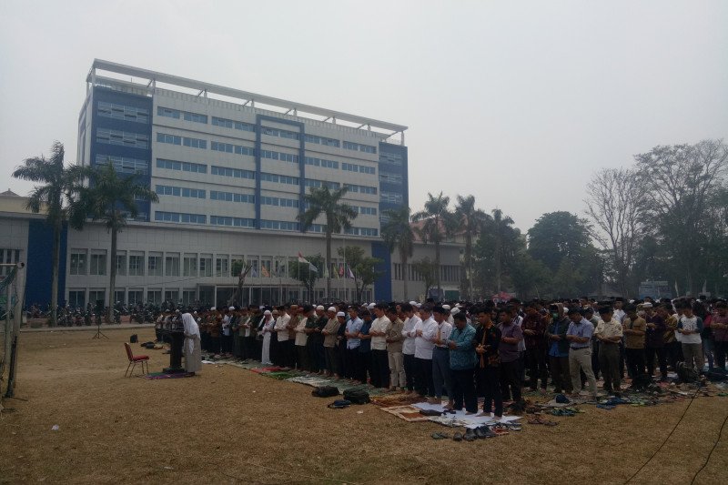 Mahasiswa UIN Raden Fatah Palembang gelar shalat minta hujan