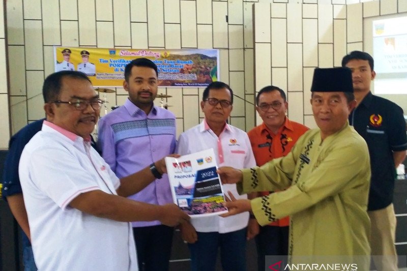 Ajukan diri sebagai tuan rumah Porprov 2022, tim verifikasi nilai Solok Selatan