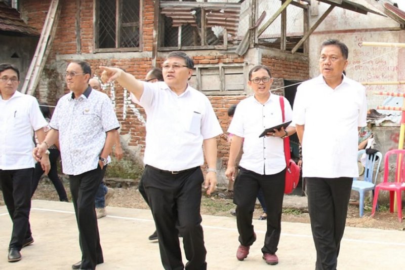 Gubernur Olly pastikan gedung baru panti asuhan Nazareth segera dibangun