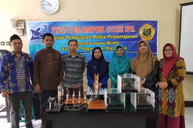 FKIP Unram praktik "Lesson Study" di SMPN 16