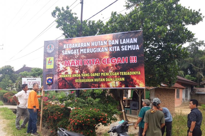 Pesan RKSDA Pesisir Selatan cegah cegah kebakaran lahan