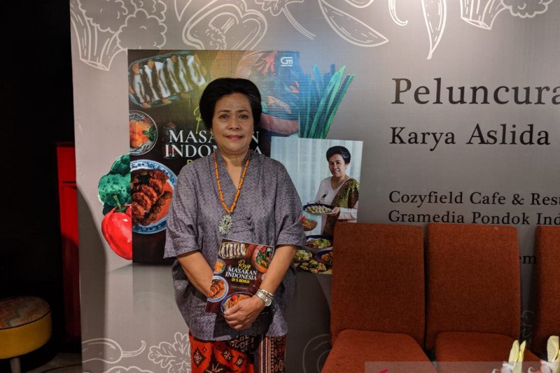 Memasak resep nusantara di lima benua ala Aslida Rahardjo