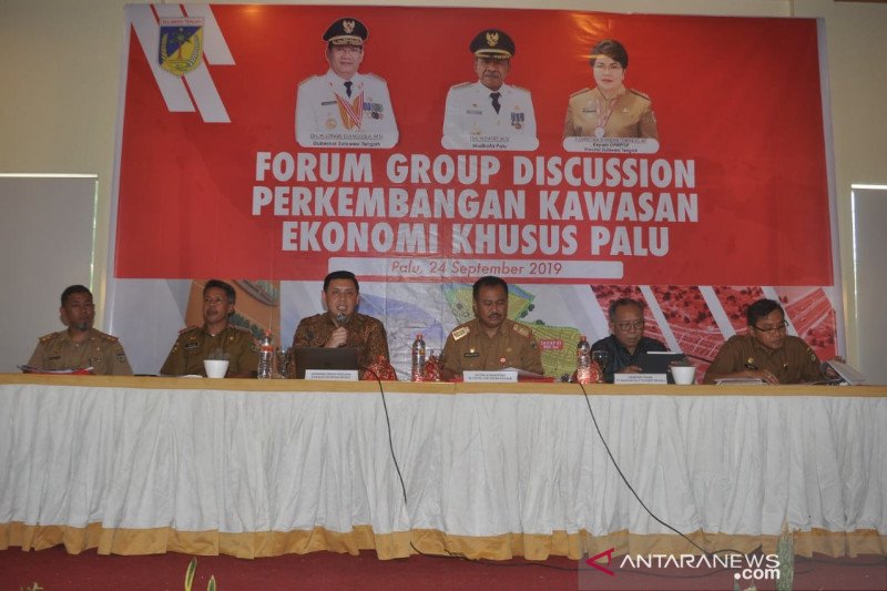 Perkembangan investasi di Kawasan Ekonomi Khusus Palu