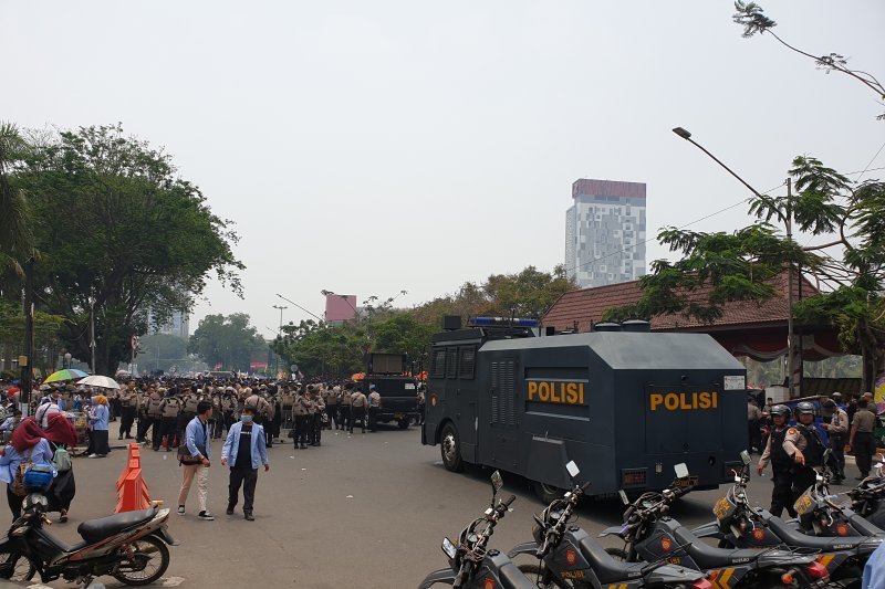 Walhi Sumsel kecam tindakan represi terhadap aksi mahasiswa