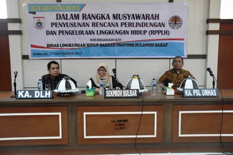 Pemprov Sulbar segera tetapkan perda pengelolaan lingkungan hidup