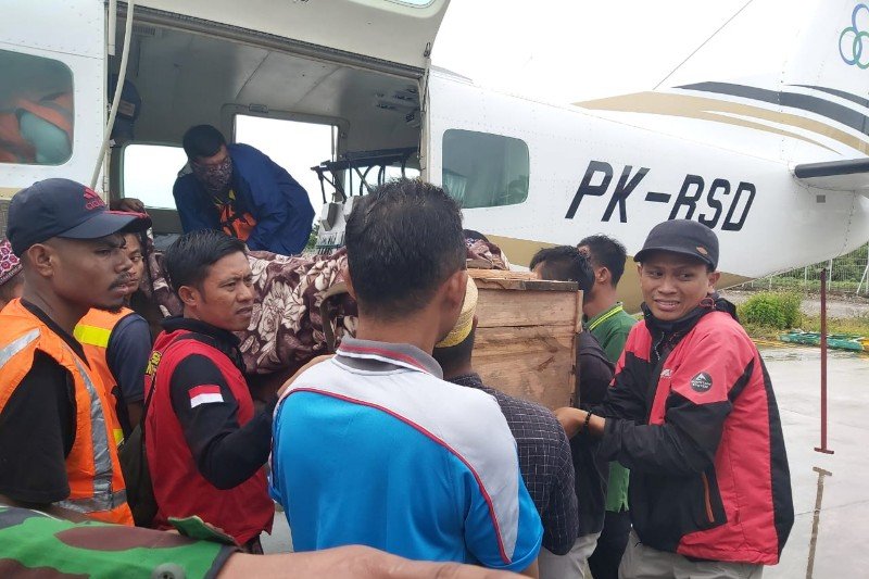 Jenazah korban penembakan di Kabupaten Puncak dibawa ke Makassar