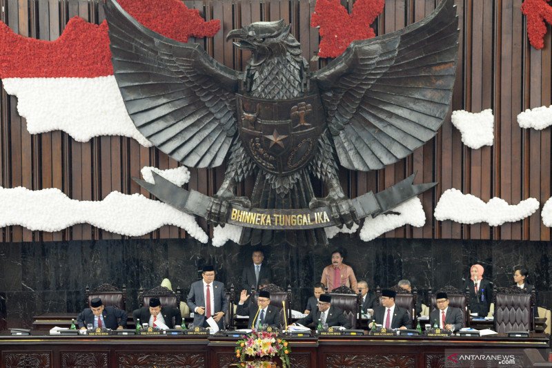 Sidang Paripurna MPR Akhir Masa Jabatan 2014-2019
