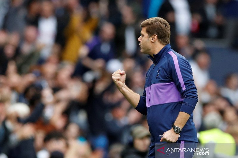 Mauricio Pochettino bangga Tottenham bisa menang