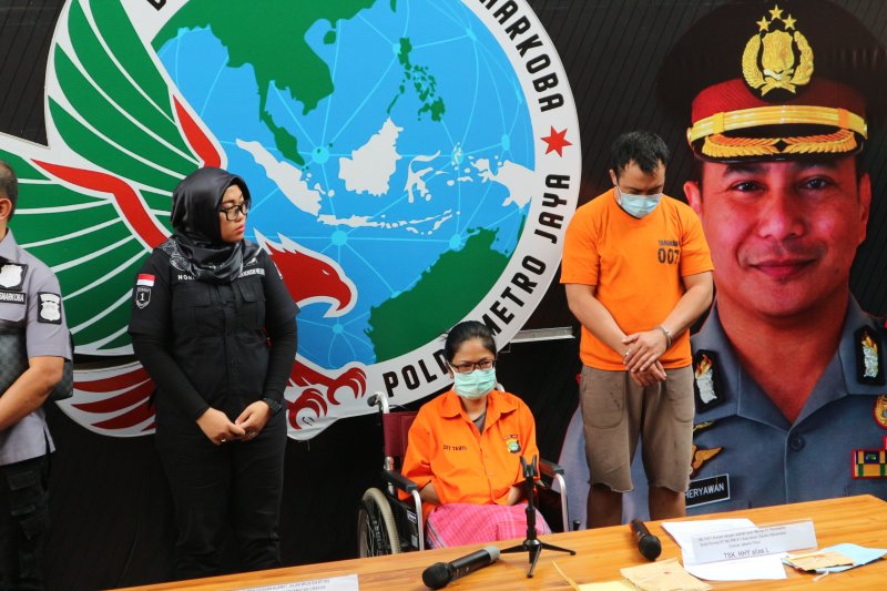 Polisi : Putri Sri Bintang diduga edarkan sabu-sabu