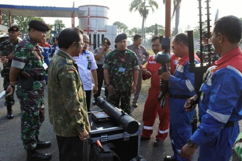 Kemhan-PT Pertamina kerja sama pengunaan antidrone lindungi kilang minyak