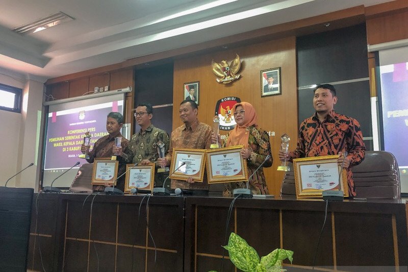 KPU DIY meraih lima penghargaan sukses selenggarakan Pemilu 2019