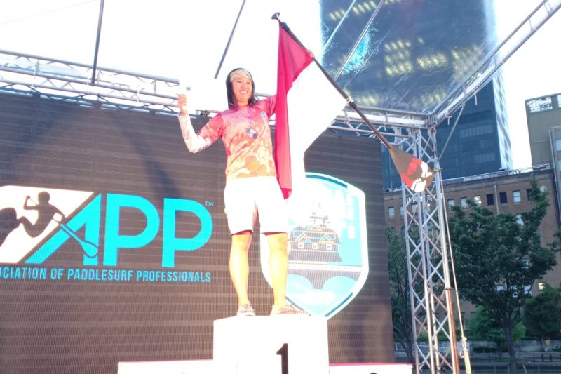 Didukung BPJS-TK atlet SUP Indonesia juara di Osaka