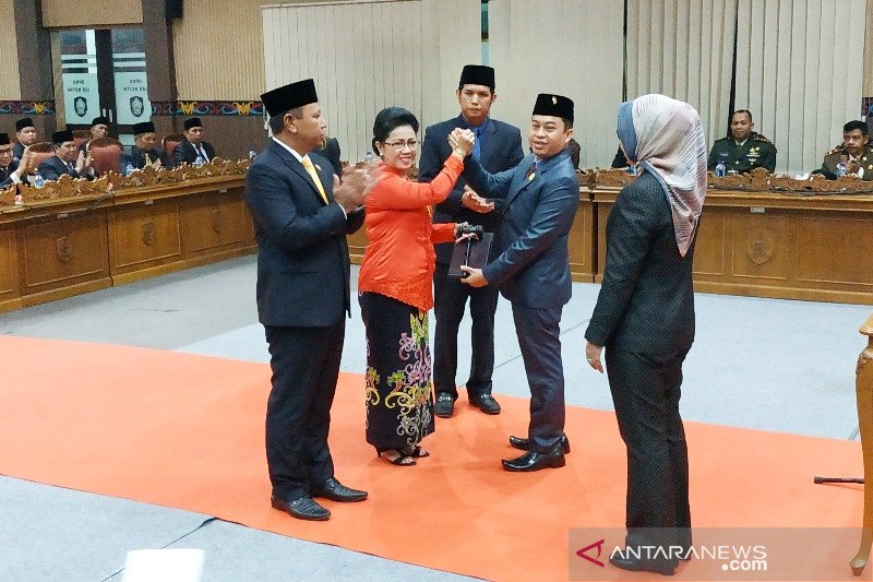 Usai dilantik, pimpinan DPRD Kotim janji tingkatkan pengawasan kinerja pemkab
