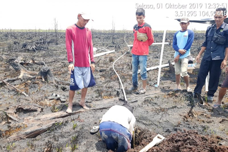 Satgas buat sumur bor daerah rawan kebakaran