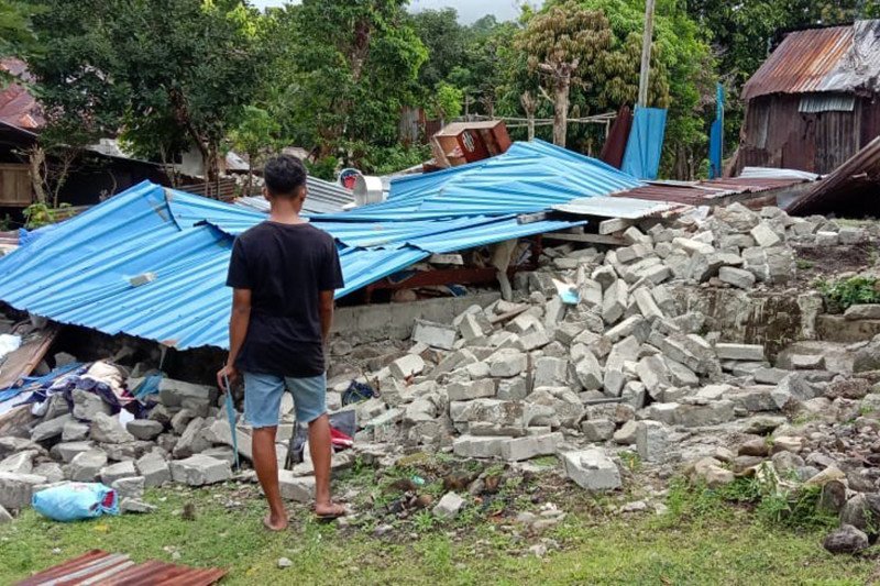 Usai gempa magnitudo 6,5, sebanyak 1.149 gempa susulan terjadi di Maluku