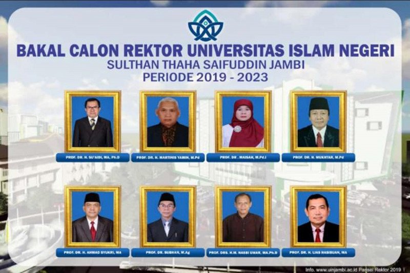 UIN Jambi usulkan delapan calon rektor ke Kemenag