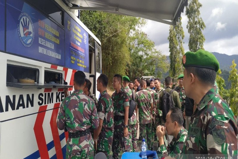 Polda Papua gratiskan pembuatan SIM untuk anggota TNI