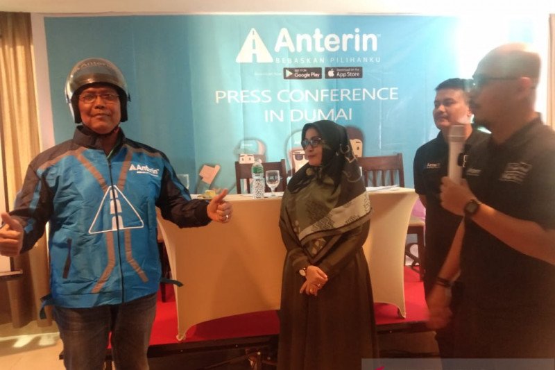 Ojek daring "Anterin" hadir di Kota Dumai