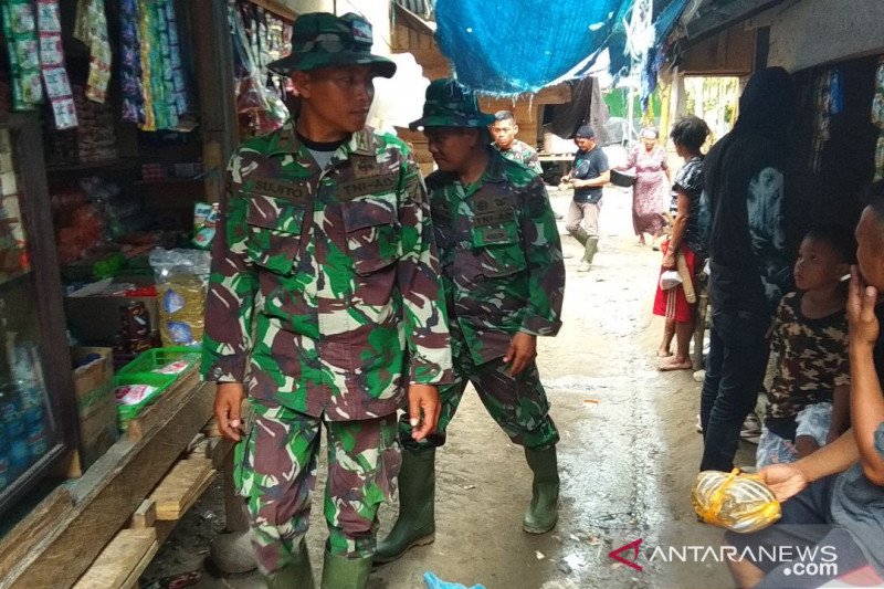 Pasar tradisional Desa Ogoalas terbantu kehadiran TMMD