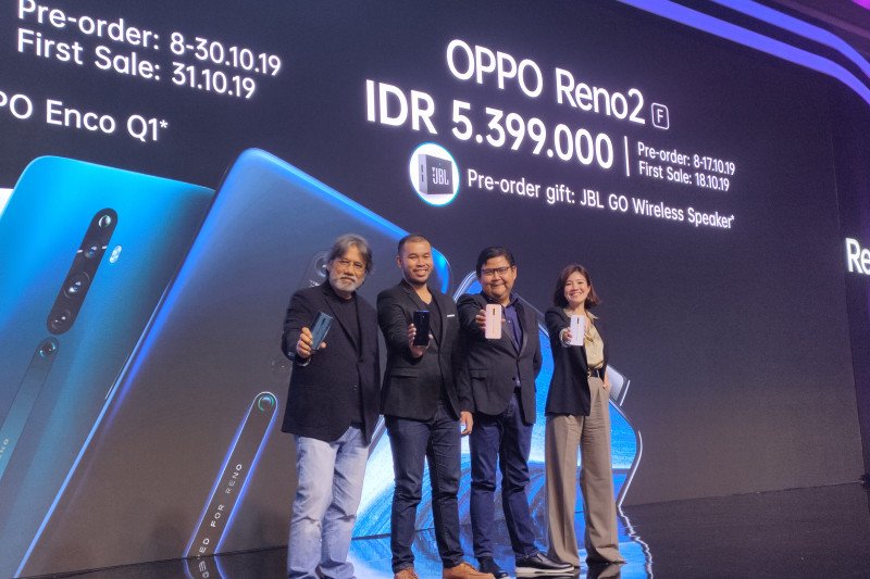 OPPO Reno 2 dibanderol 5 juta