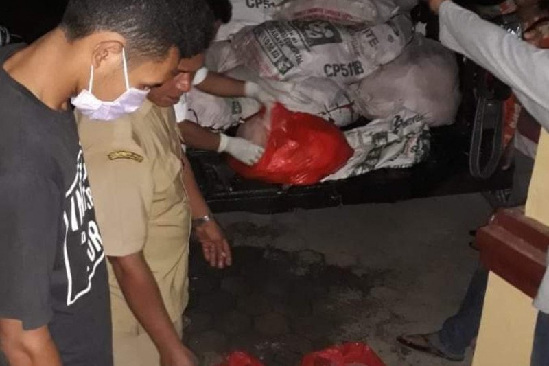 Diamankan 925 kg karkas ayam tak layak konsumsi