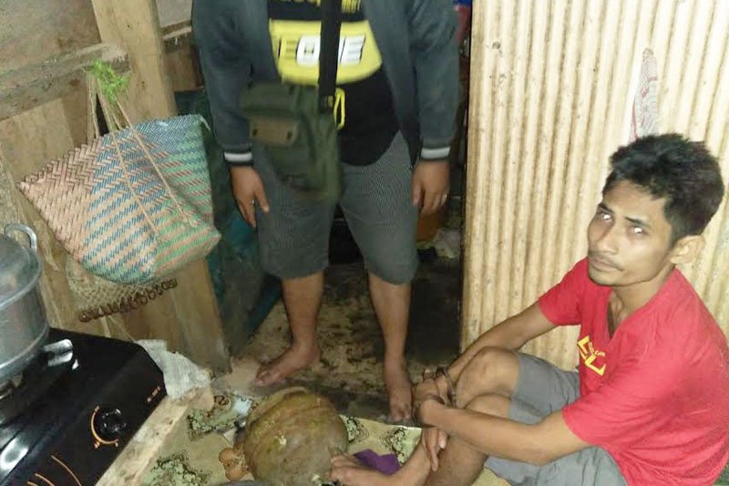 Simpan sabu di bawah tabung gas elpiji, warga Bartim diringkus polisi